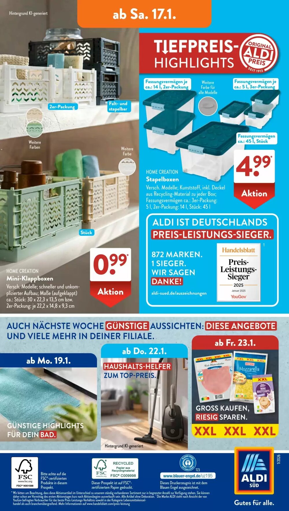 Aldi Süd Prospekt (ab 12.01.2026) zum Blättern - Seite 18