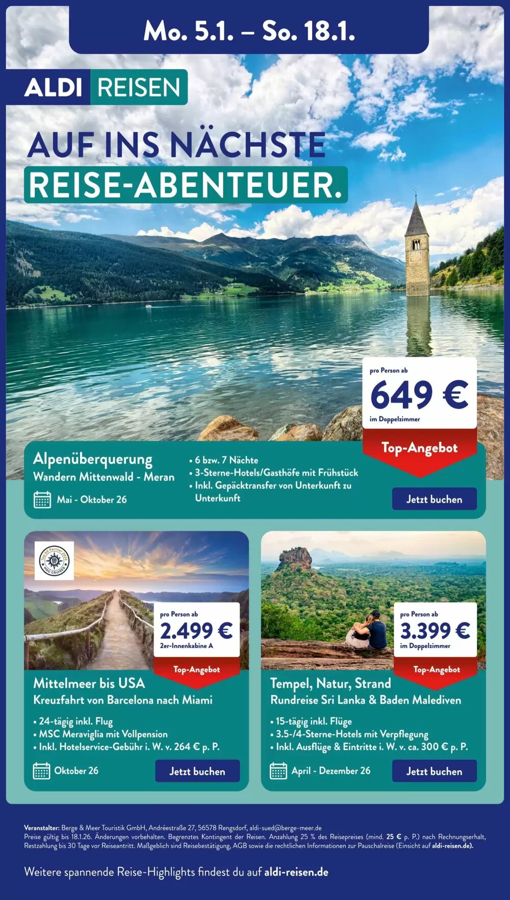 Aldi Süd Prospekt (ab 12.01.2026) zum Blättern - Seite 24