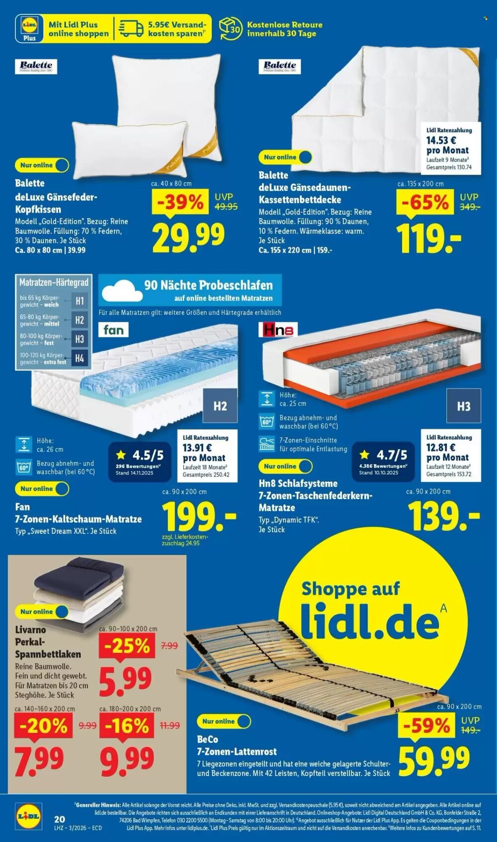 Lidl Prospekt (ab 12.01.2026) zum Blättern - Seite 20