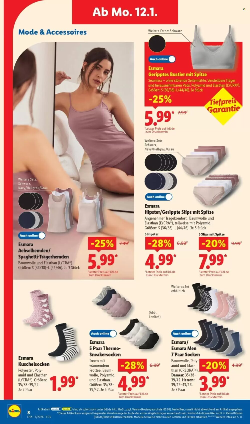 Lidl Prospekt (ab 12.01.2026) zum Blättern - Seite 6