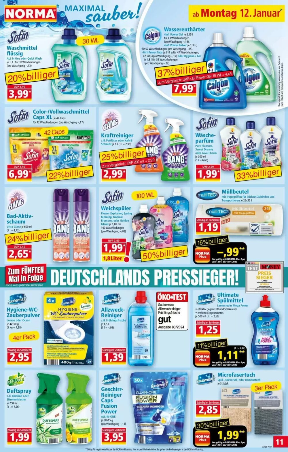 Norma Prospekt (ab 12.01.2026) zum Blättern - Seite 11