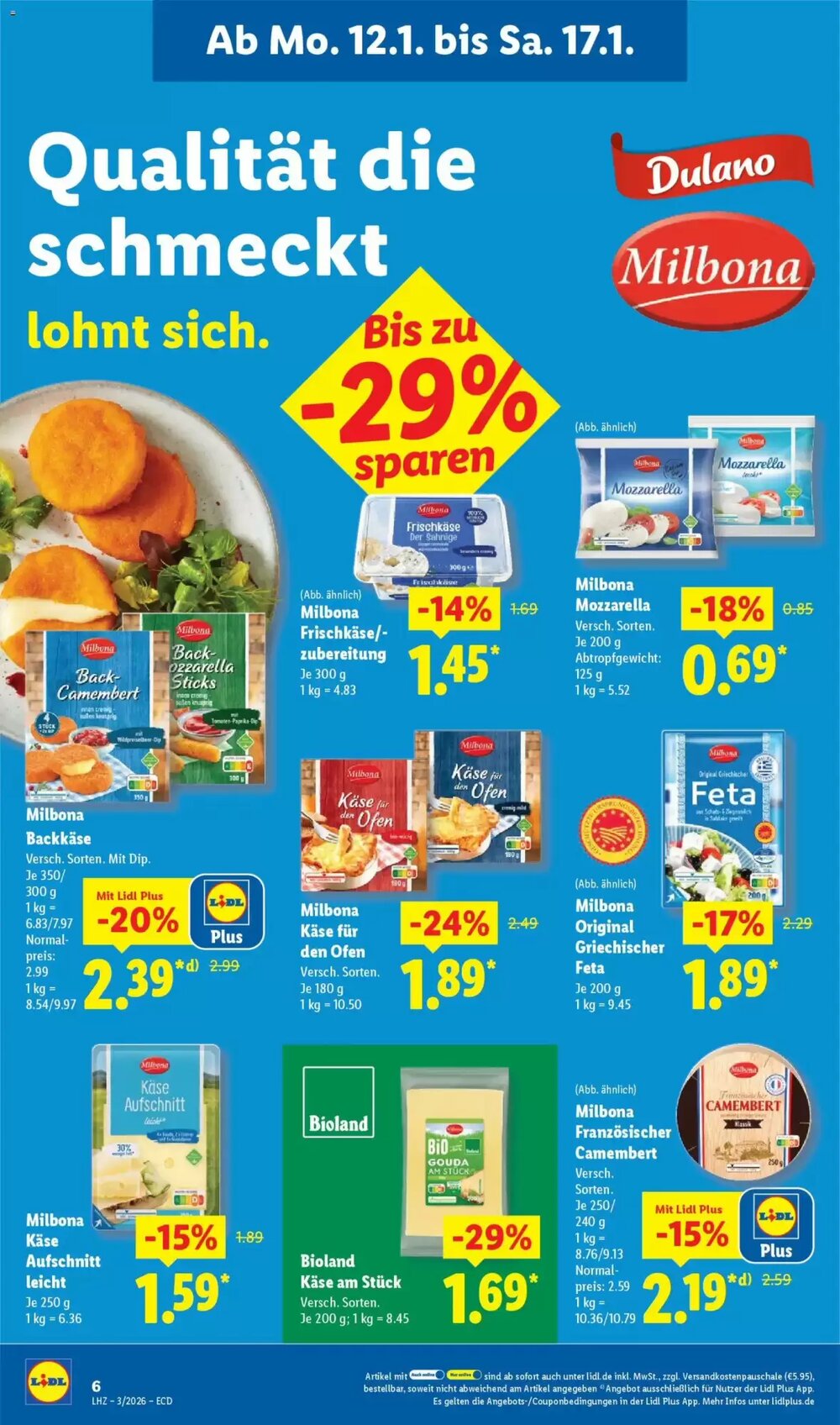 Lidl Prospekt (ab 12.01.2026) zum Blättern - Seite 20