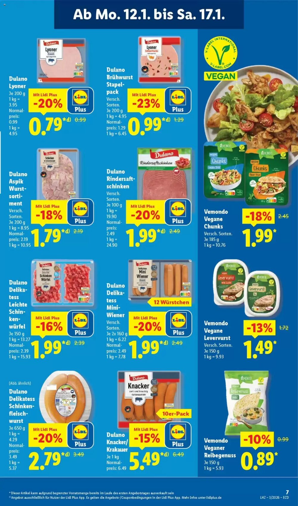 Lidl Prospekt (ab 12.01.2026) zum Blättern - Seite 21