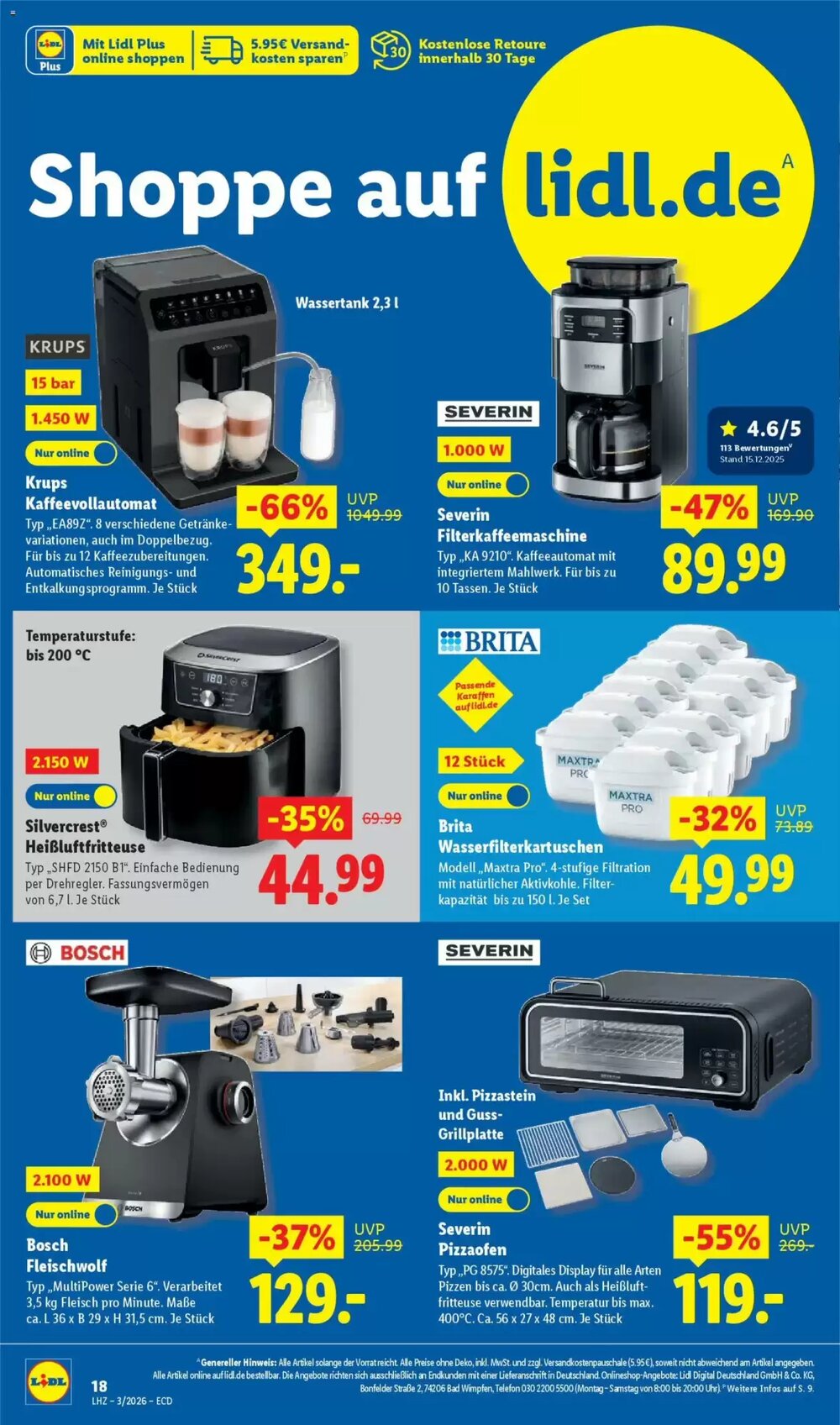 Lidl Prospekt (ab 12.01.2026) zum Blättern - Seite 36