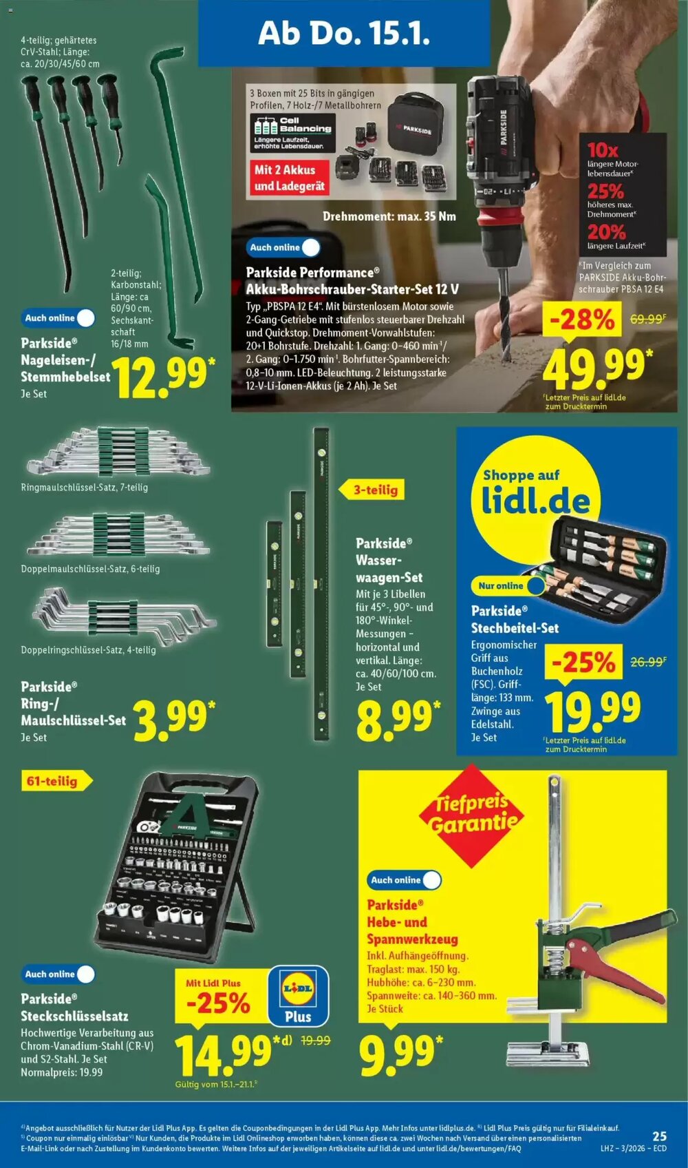 Lidl Prospekt (ab 12.01.2026) zum Blättern - Seite 47