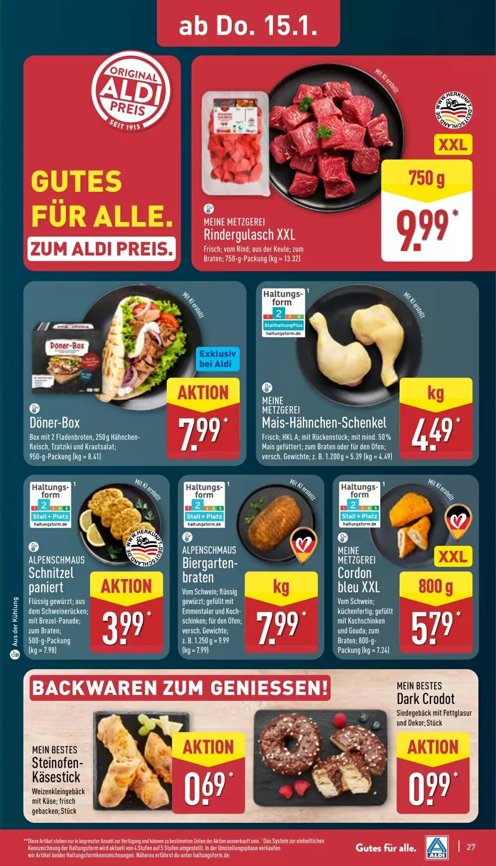 Aldi Nord Prospekt (ab 12.01.2026) zum Blättern - Seite 29