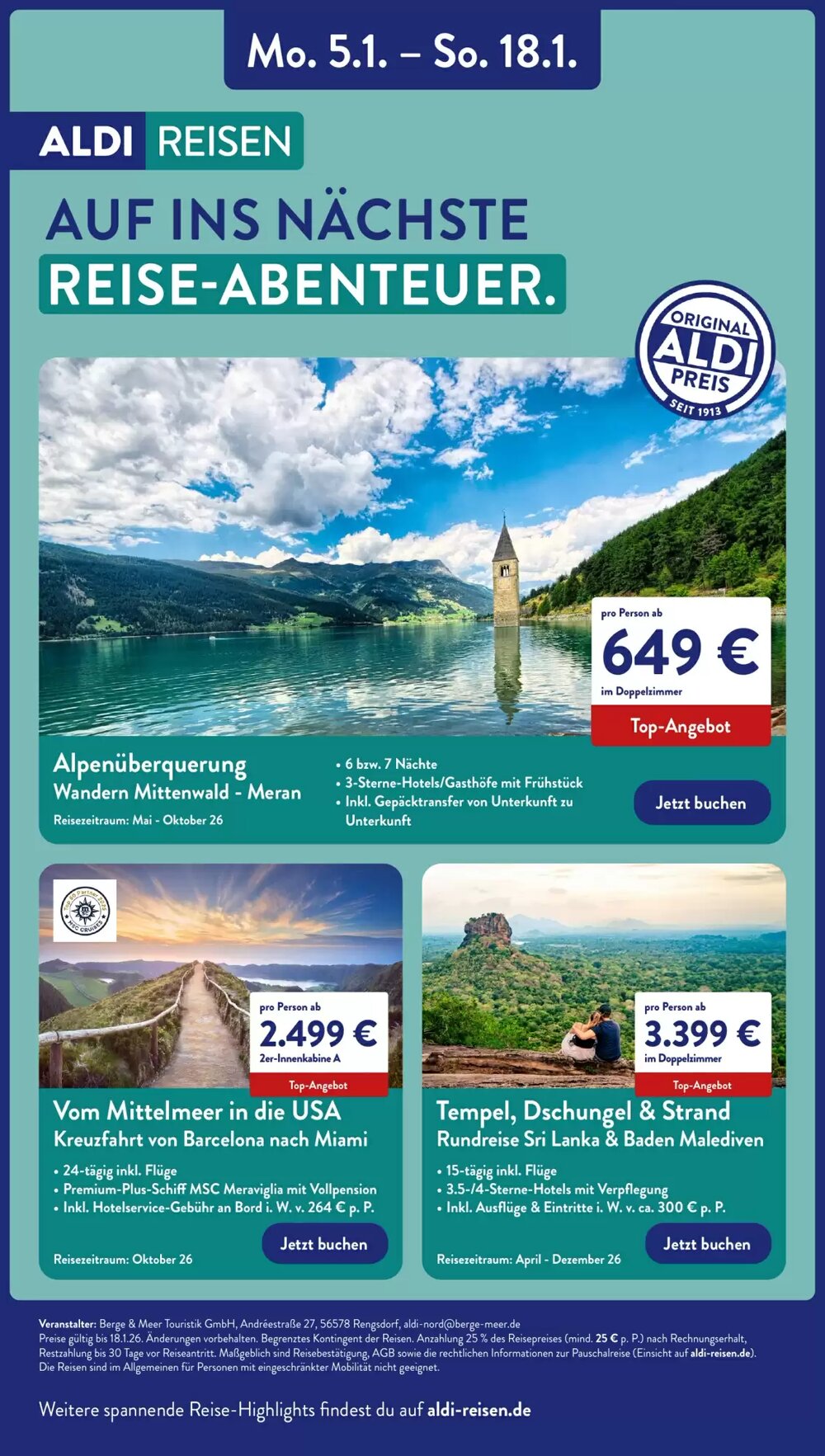 Aldi Nord Prospekt (ab 12.01.2026) zum Blättern - Seite 39