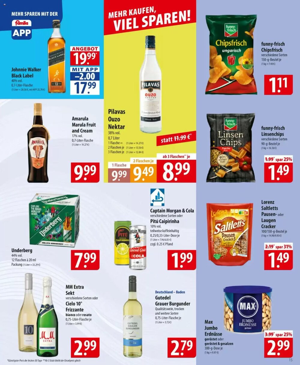 Famila Nord Ost Prospekt (ab 12.01.2026) zum Blättern - Seite 15