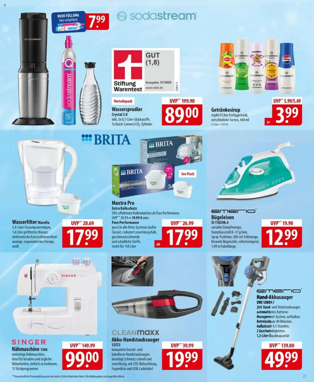 Famila Nord Ost Prospekt (ab 12.01.2026) zum Blättern - Seite 21