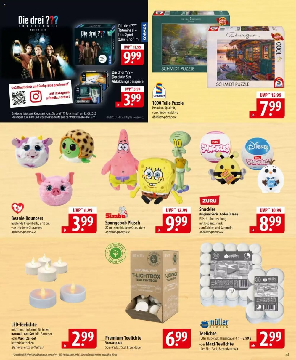 Famila Nord Ost Prospekt (ab 12.01.2026) zum Blättern - Seite 23