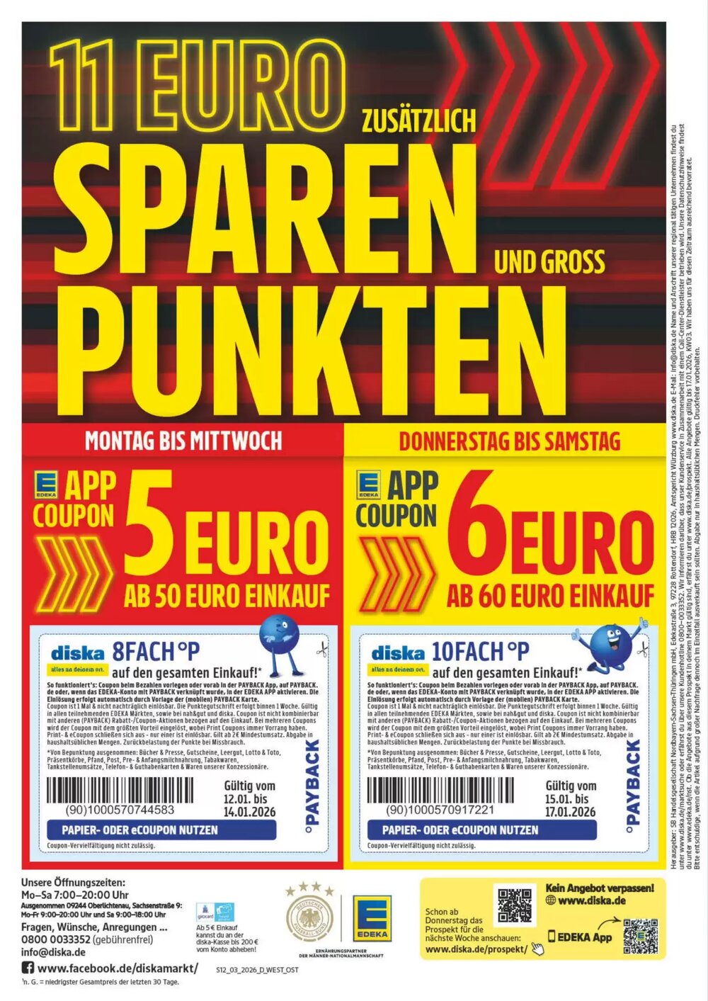 diska Prospekt (ab 12.01.2026) zum Blättern - Seite 12