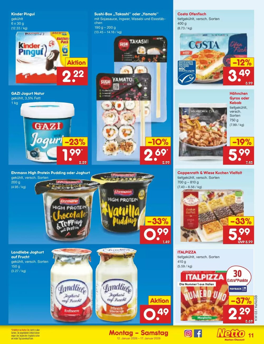 Netto Marken-Discount Prospekt (ab 12.01.2026) zum Blättern - Seite 11