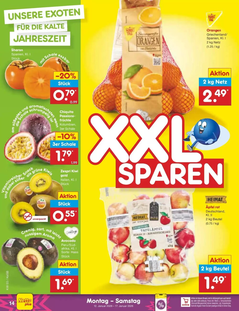Netto Marken-Discount Prospekt (ab 12.01.2026) zum Blättern - Seite 14