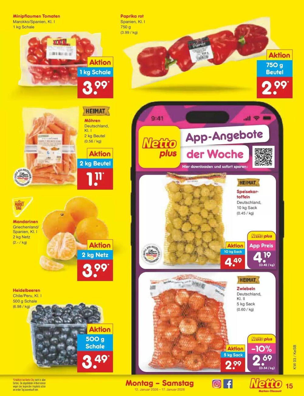 Netto Marken-Discount Prospekt (ab 12.01.2026) zum Blättern - Seite 15