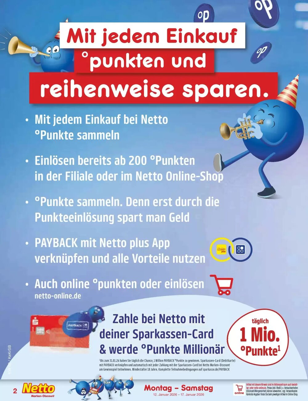 Netto Marken-Discount Prospekt (ab 12.01.2026) zum Blättern - Seite 2