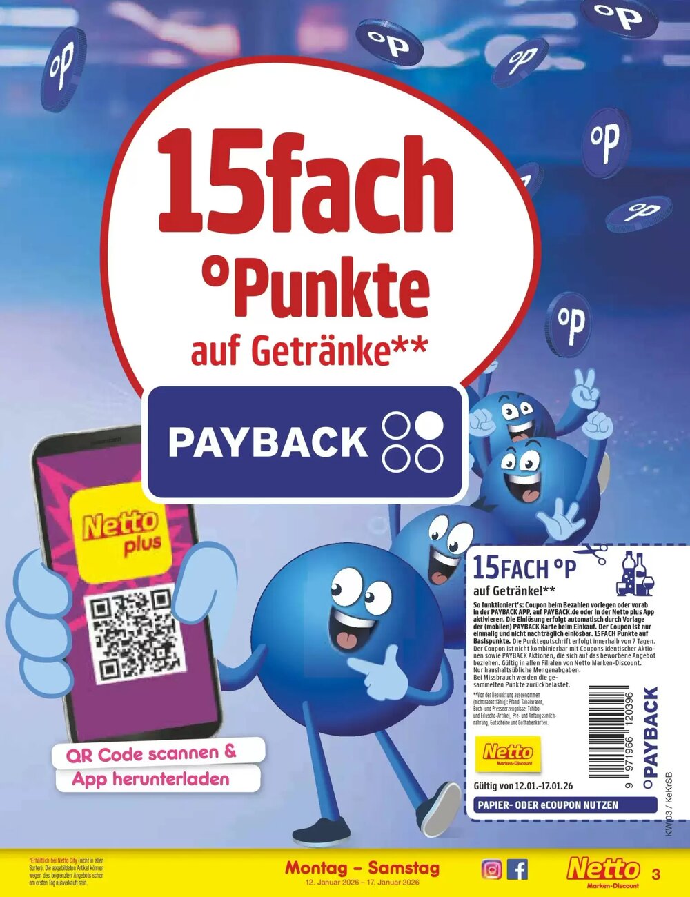 Netto Marken-Discount Prospekt (ab 12.01.2026) zum Blättern - Seite 3