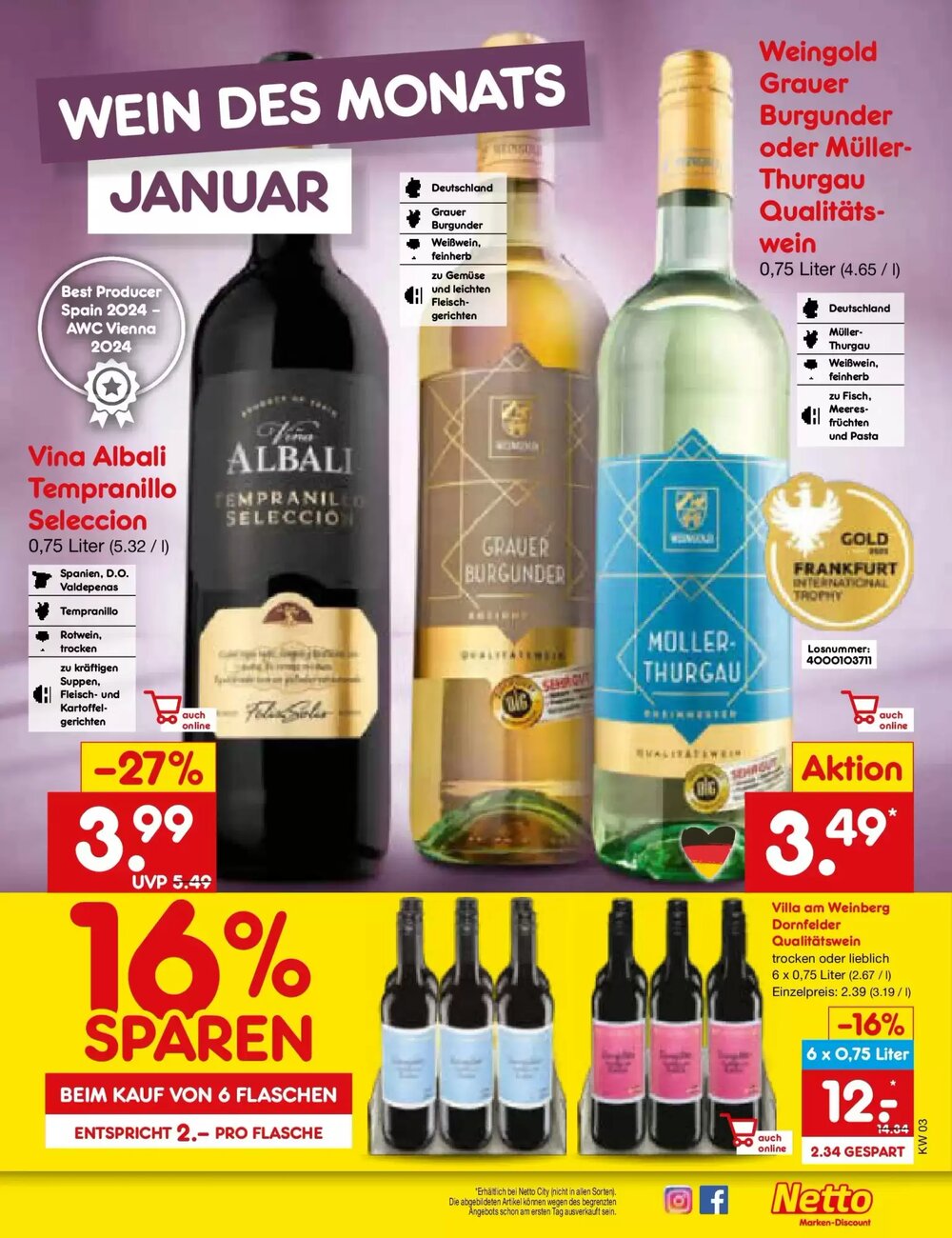 Netto Marken-Discount Prospekt (ab 12.01.2026) zum Blättern - Seite 35