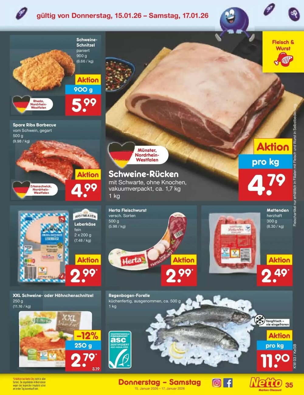 Netto Marken-Discount Prospekt (ab 12.01.2026) zum Blättern - Seite 45
