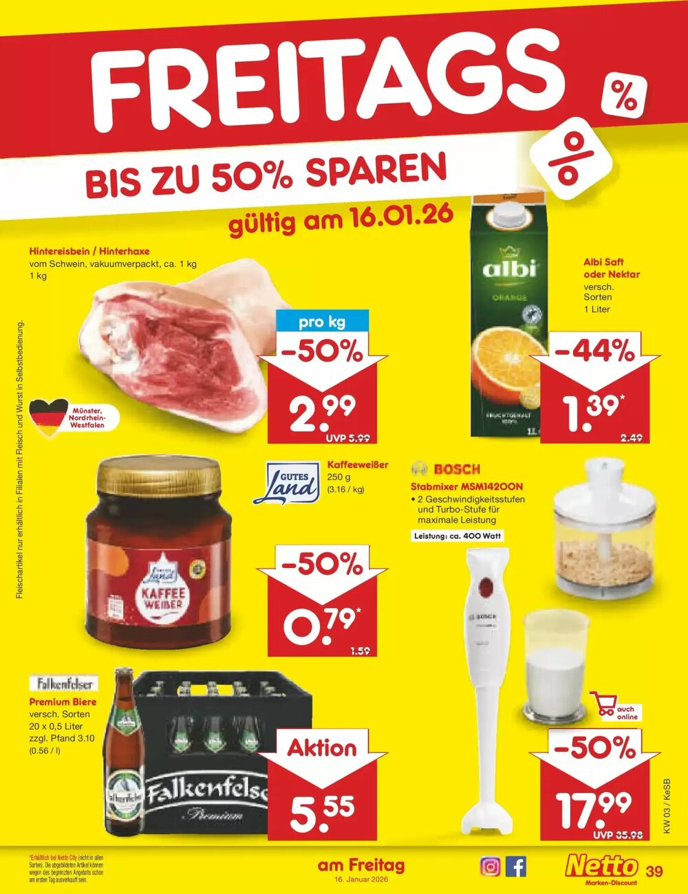 Netto Marken-Discount Prospekt (ab 12.01.2026) zum Blättern - Seite 49