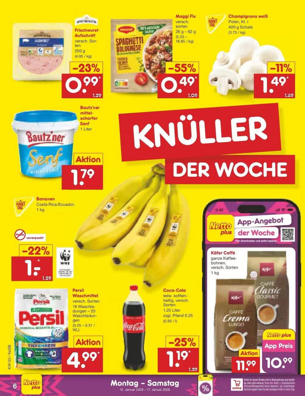 Netto Marken-Discount Prospekt (ab 12.01.2026) zum Blättern - Seite 6