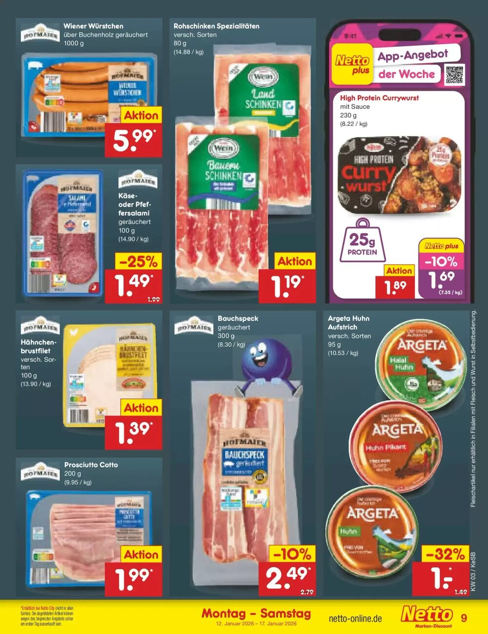 Netto Marken-Discount Prospekt (ab 12.01.2026) zum Blättern - Seite 9