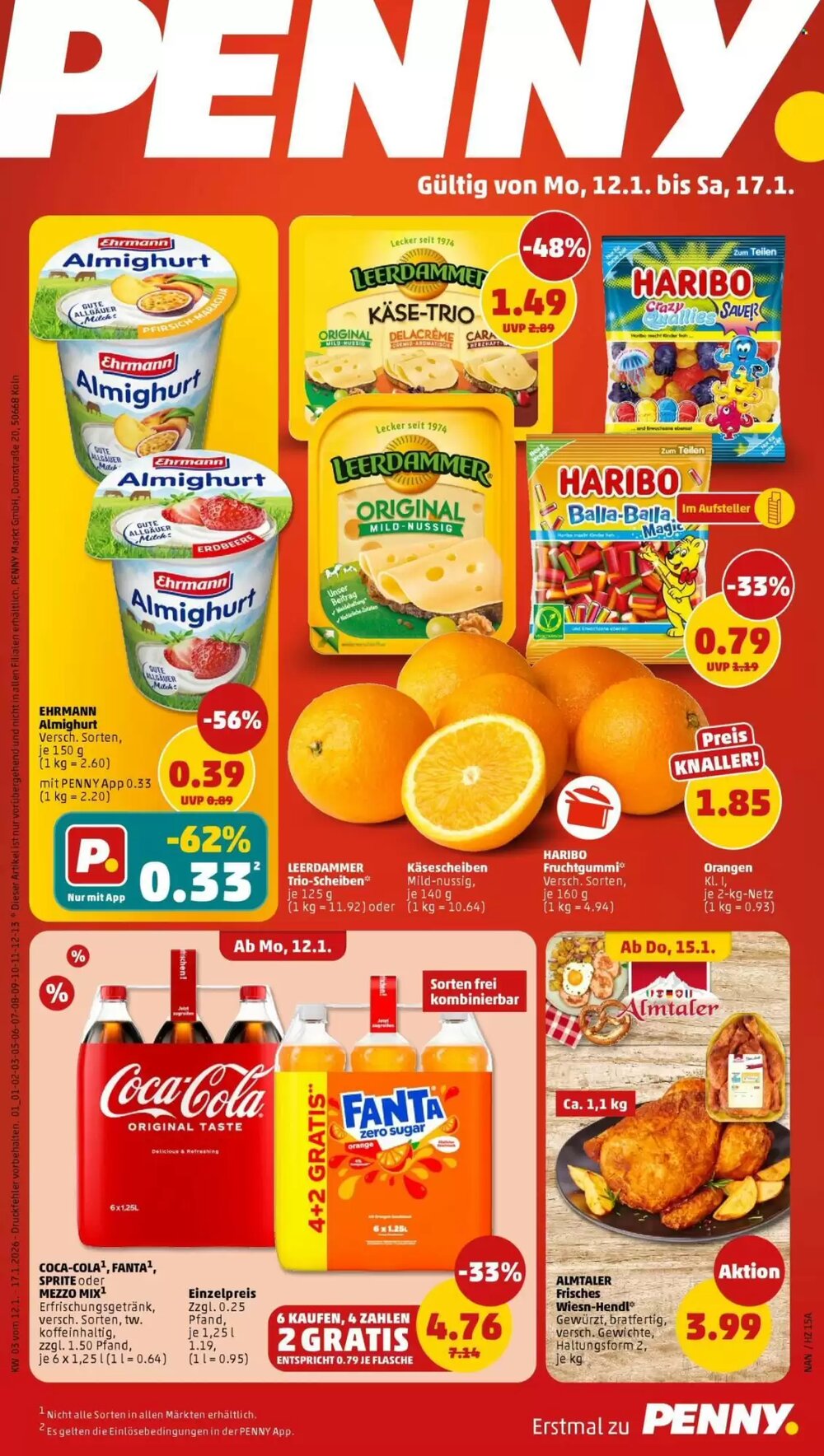 PENNY Prospekt (ab 12.01.2026) zum Blättern - Seite 1