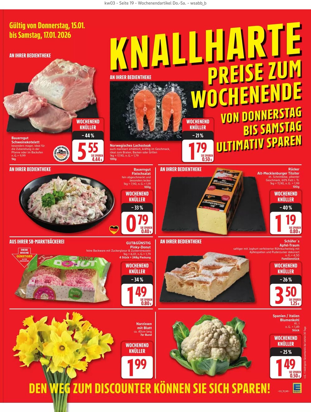 Edeka Prospekt (ab 12.01.2026) zum Blättern - Seite 19