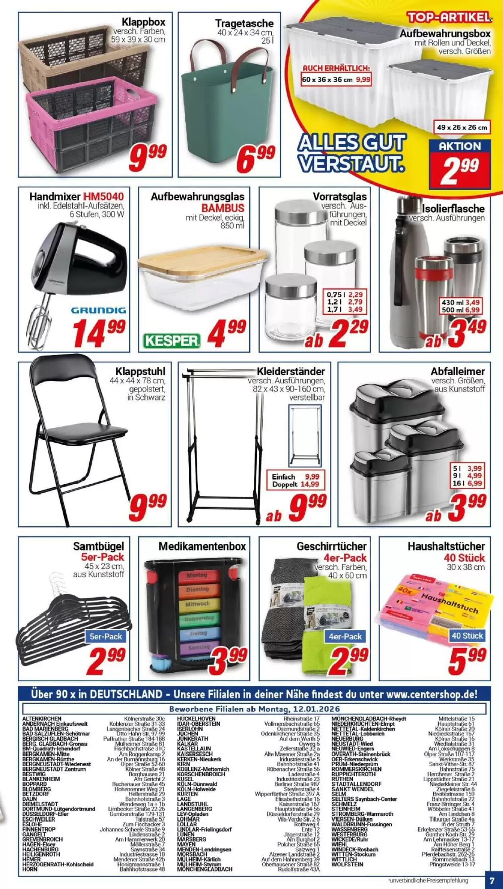 CENTERSHOP Prospekt (ab 12.01.2026) zum Blättern - Seite 7