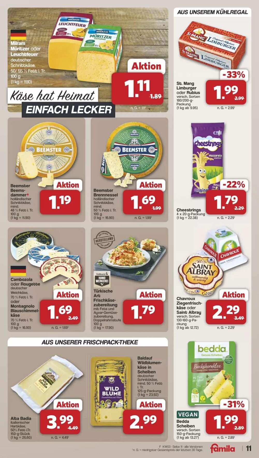 Famila Nord West Prospekt (ab 12.01.2026) zum Blättern - Seite 11