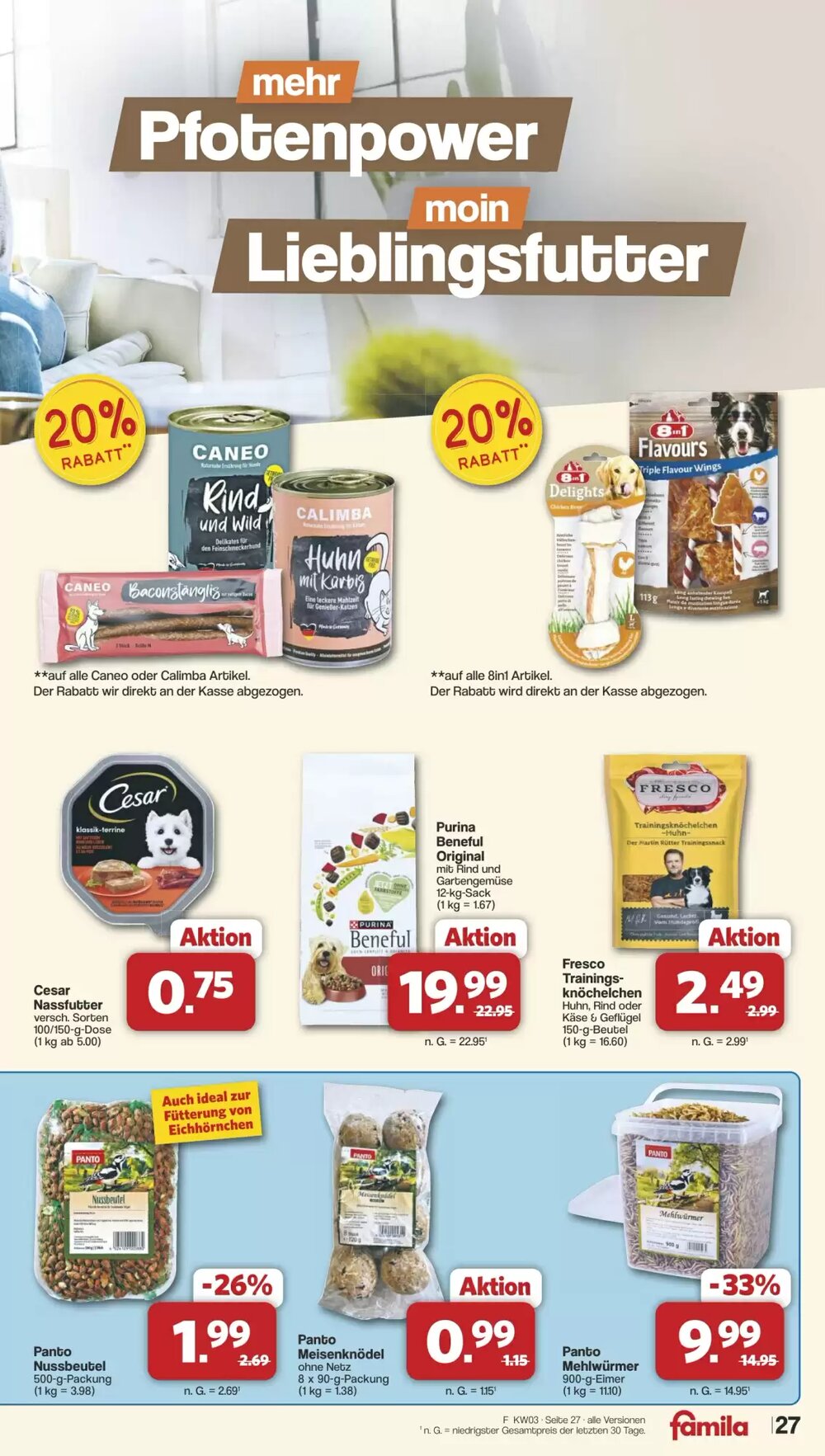 Famila Nord West Prospekt (ab 12.01.2026) zum Blättern - Seite 27