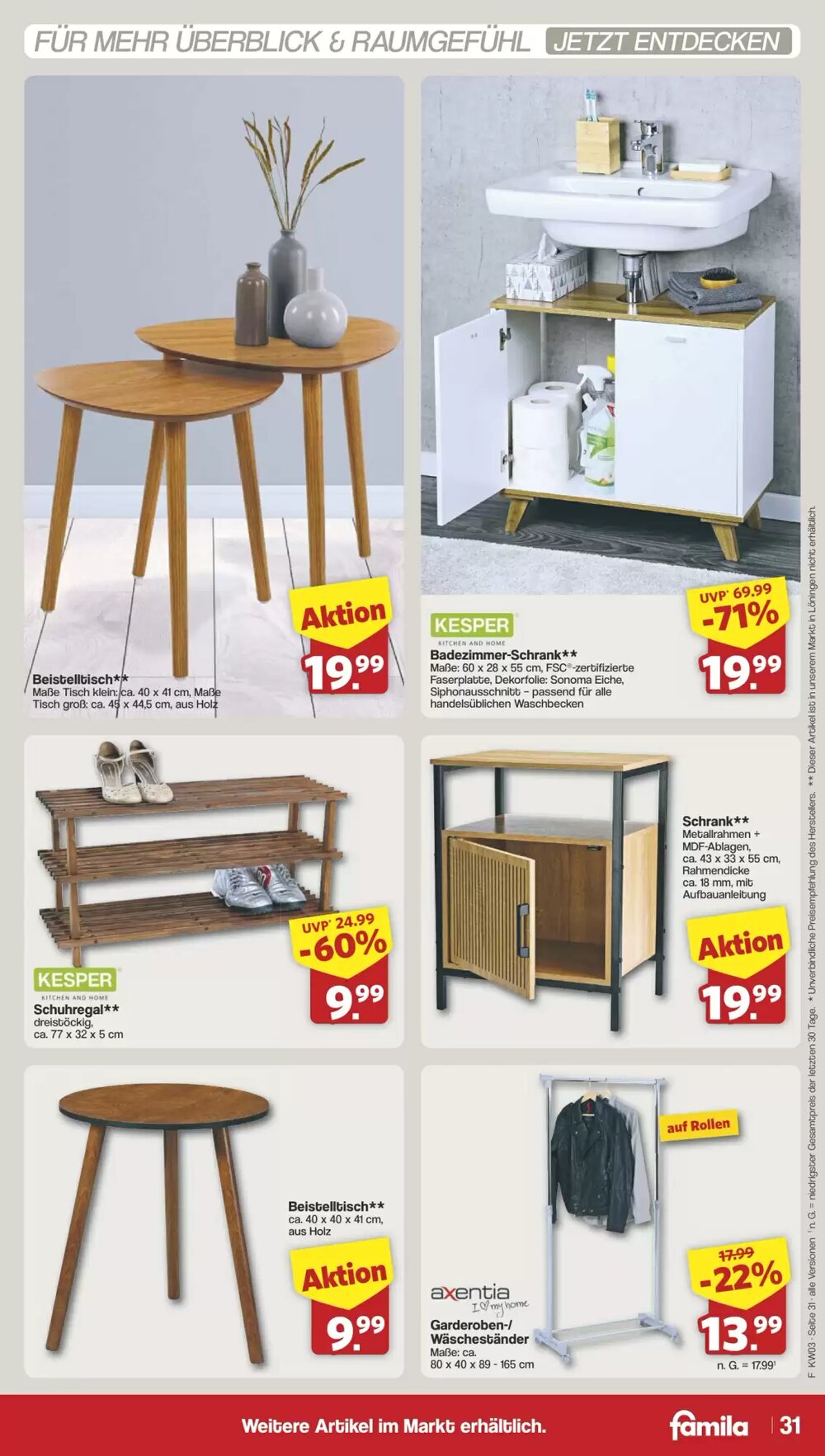 Famila Nord West Prospekt (ab 12.01.2026) zum Blättern - Seite 31
