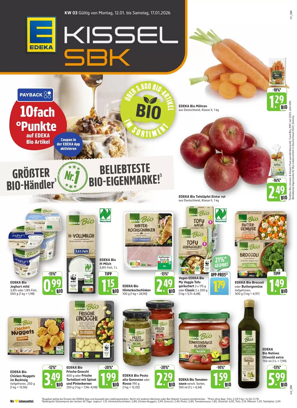 SBK Prospekt (ab 12.01.2026) zum Blättern - Seite 1