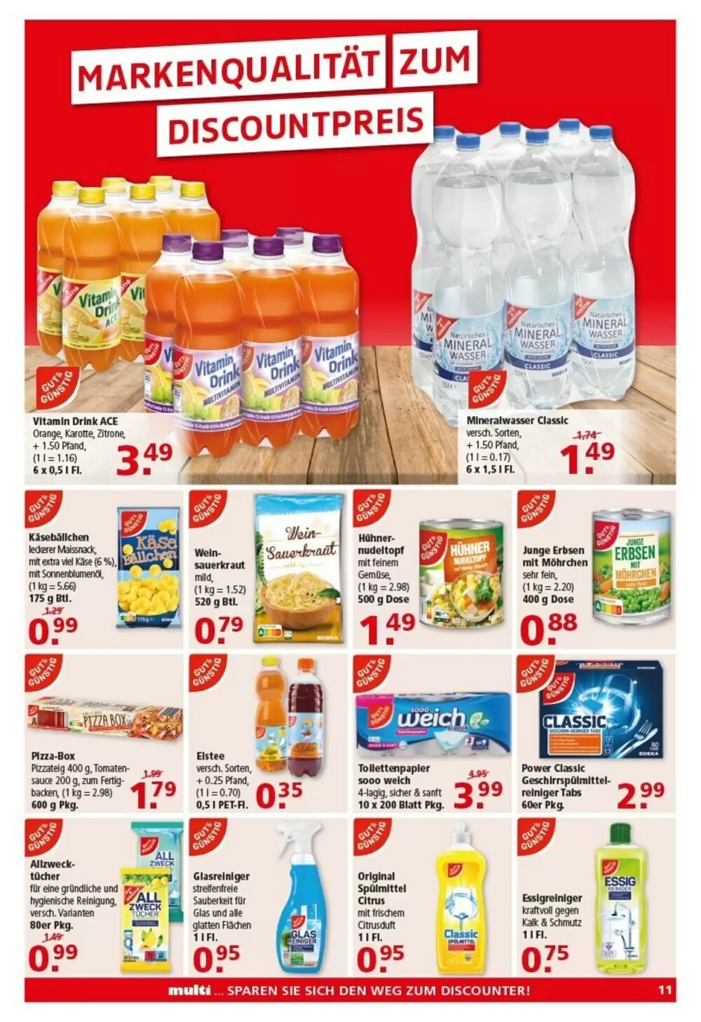 Multi Markt Prospekt (ab 12.01.2026) zum Blättern - Seite 11