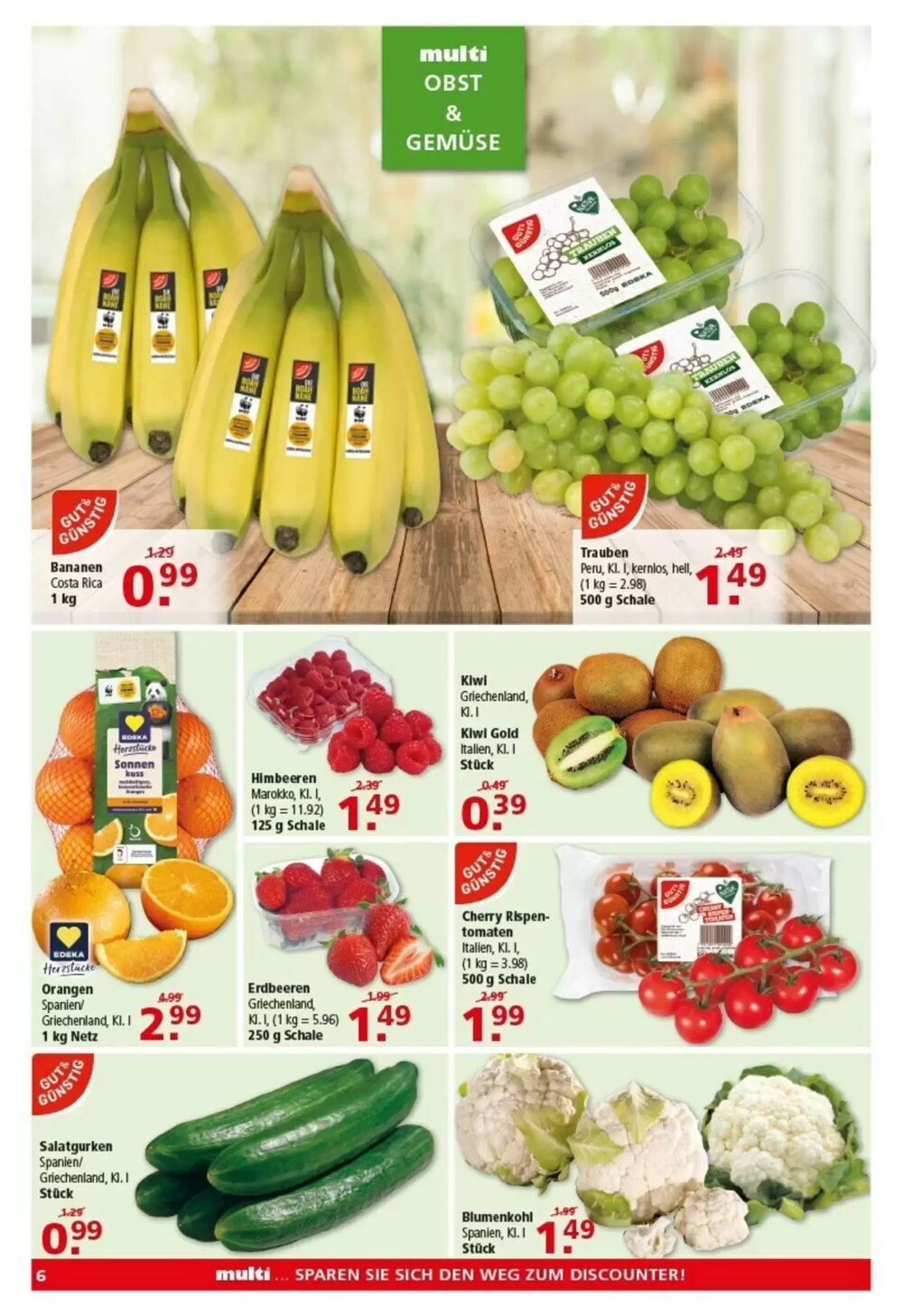 Multi Markt Prospekt (ab 12.01.2026) zum Blättern - Seite 6