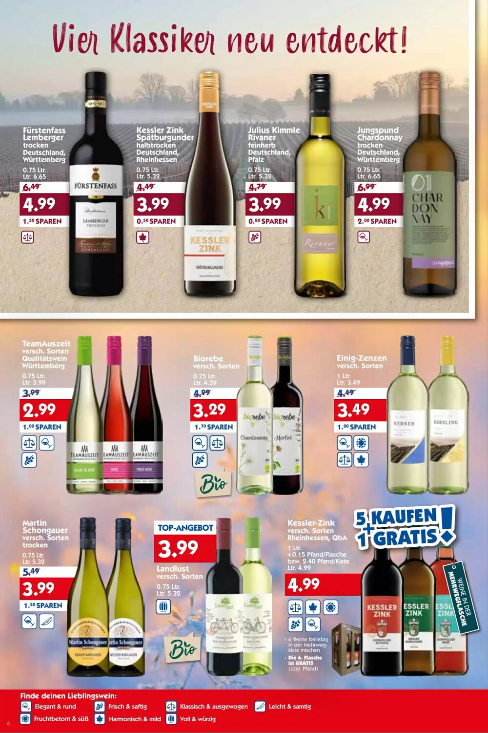 Hol'ab Getränkemarkt Prospekt (ab 12.01.2026) zum Blättern - Seite 6