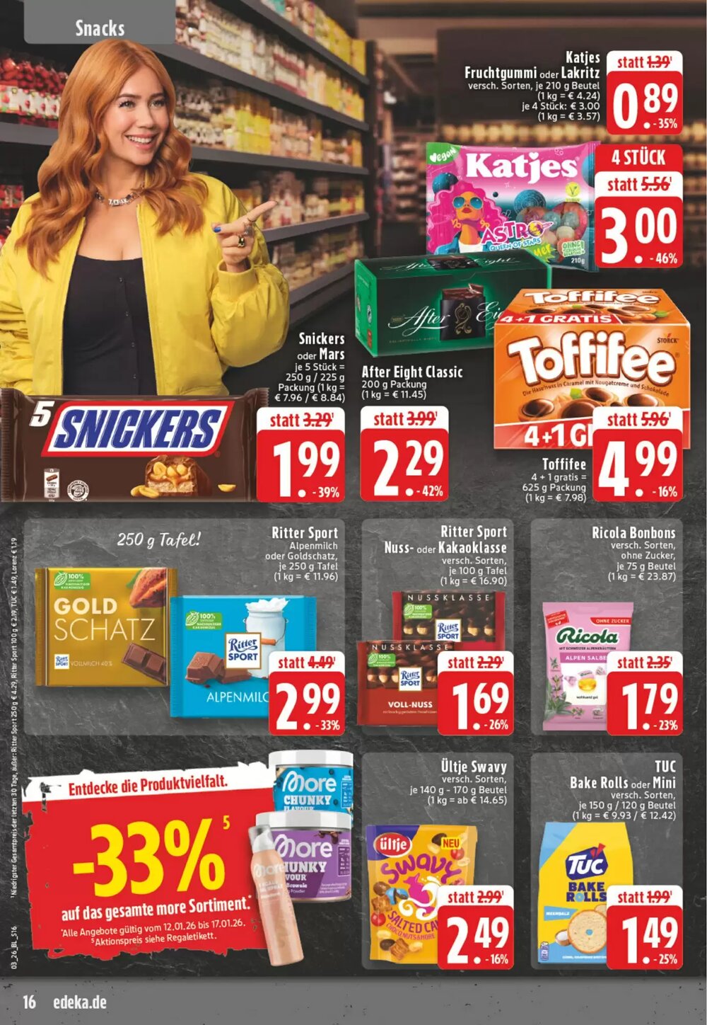 EDEKA Vogl Prospekt (ab 12.01.2026) zum Blättern - Seite 16