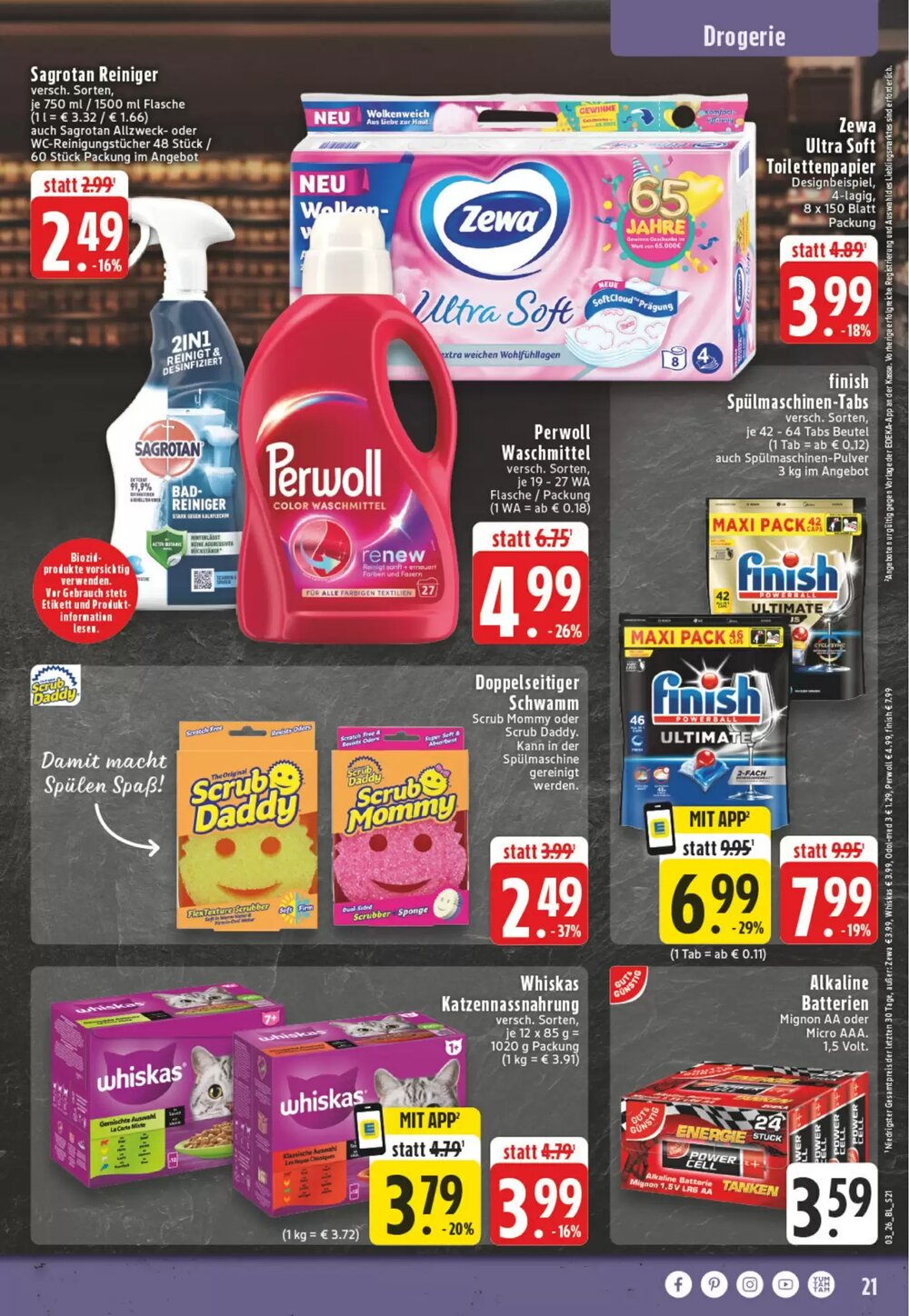 EDEKA Vogl Prospekt (ab 12.01.2026) zum Blättern - Seite 21