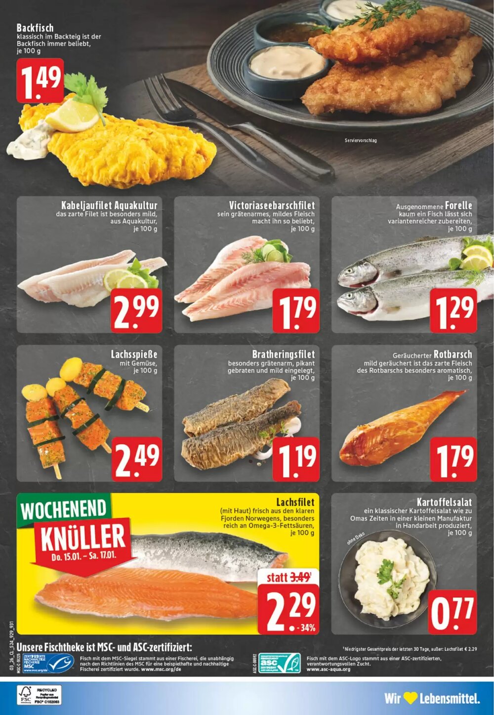 EDEKA Vogl Prospekt (ab 12.01.2026) zum Blättern - Seite 26