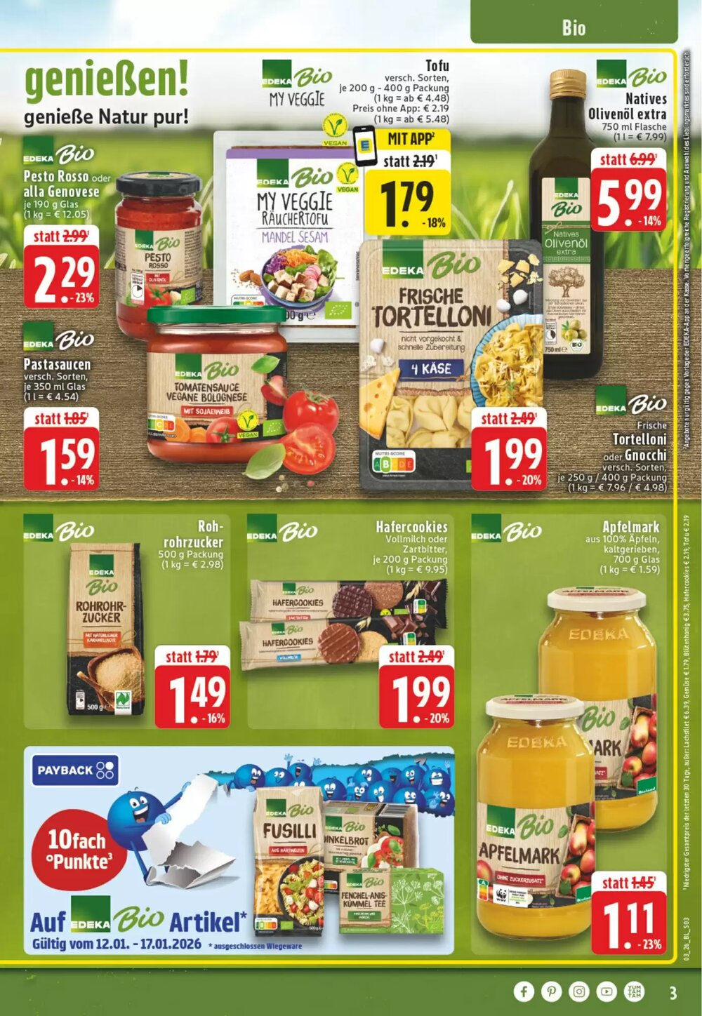 EDEKA Vogl Prospekt (ab 12.01.2026) zum Blättern - Seite 3