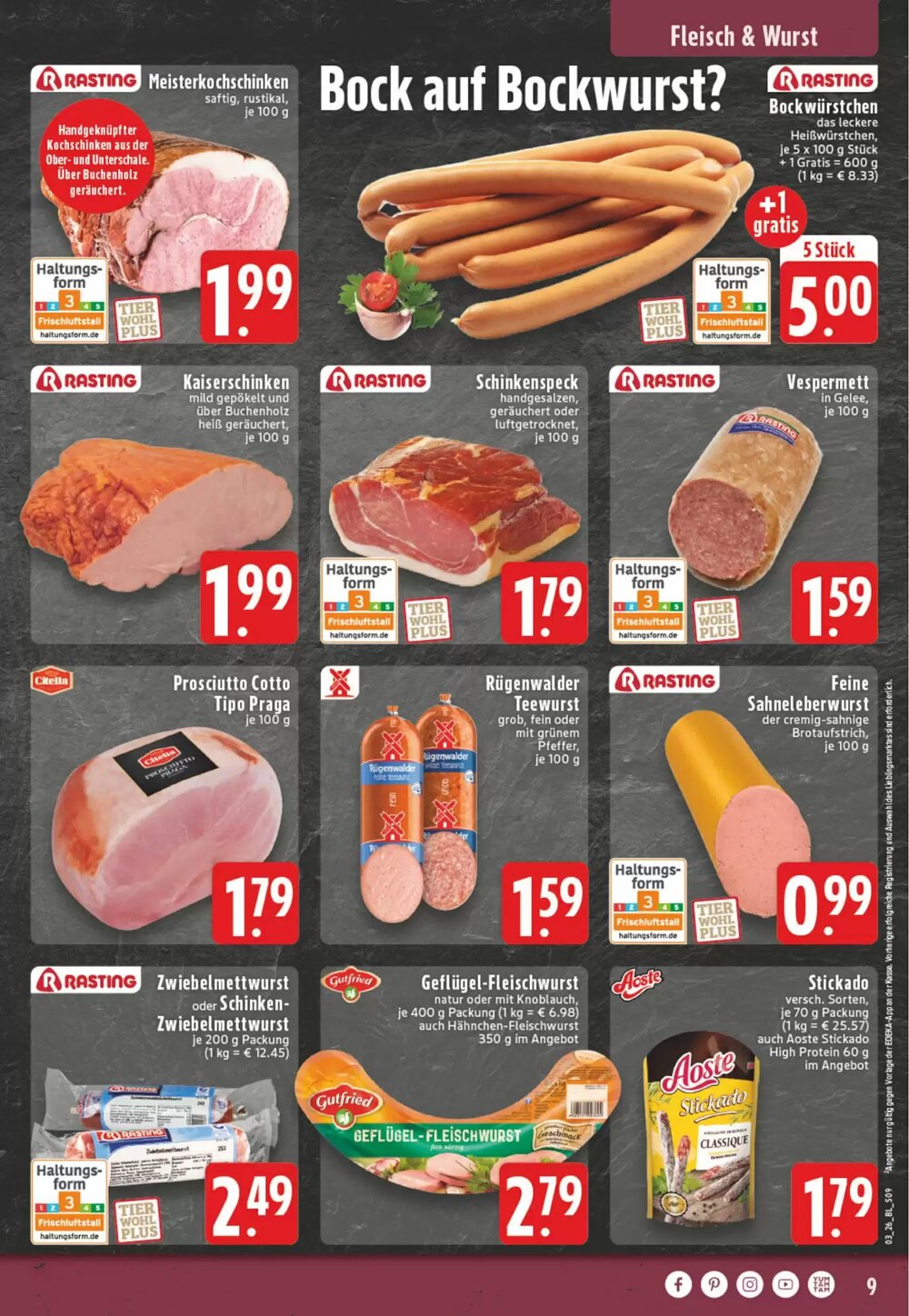 EDEKA Vogl Prospekt (ab 12.01.2026) zum Blättern - Seite 9