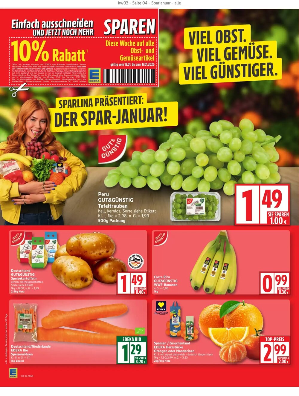 Edeka Prospekt (ab 12.01.2026) zum Blättern - Seite 4