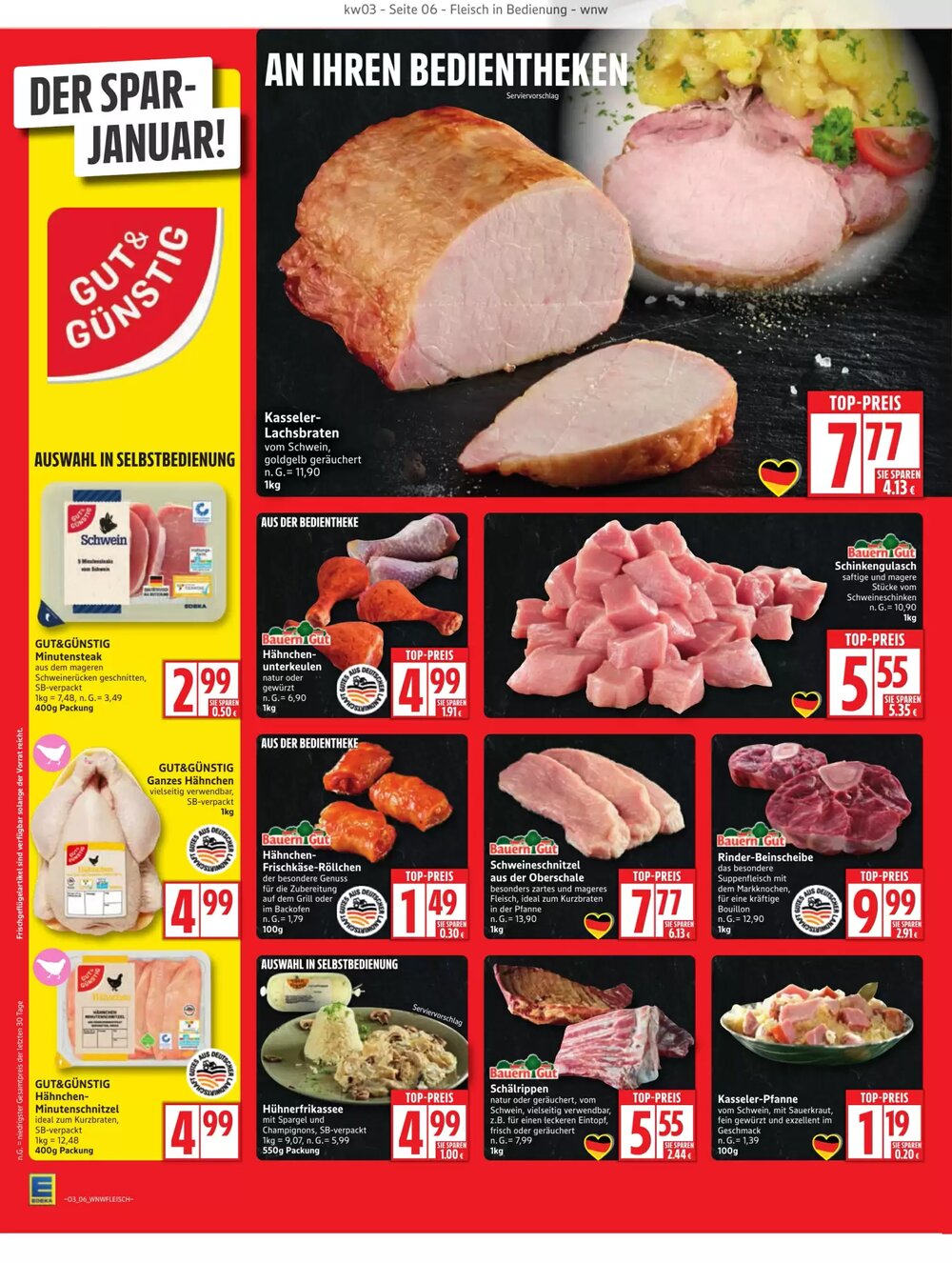 Edeka Prospekt (ab 12.01.2026) zum Blättern - Seite 6