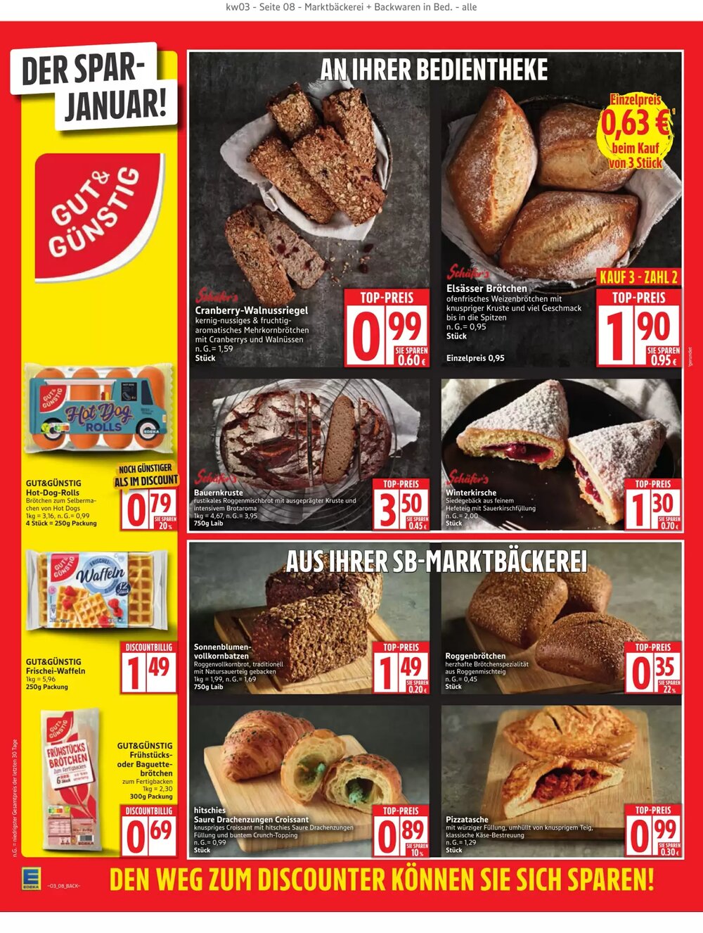 Edeka Prospekt (ab 12.01.2026) zum Blättern - Seite 8