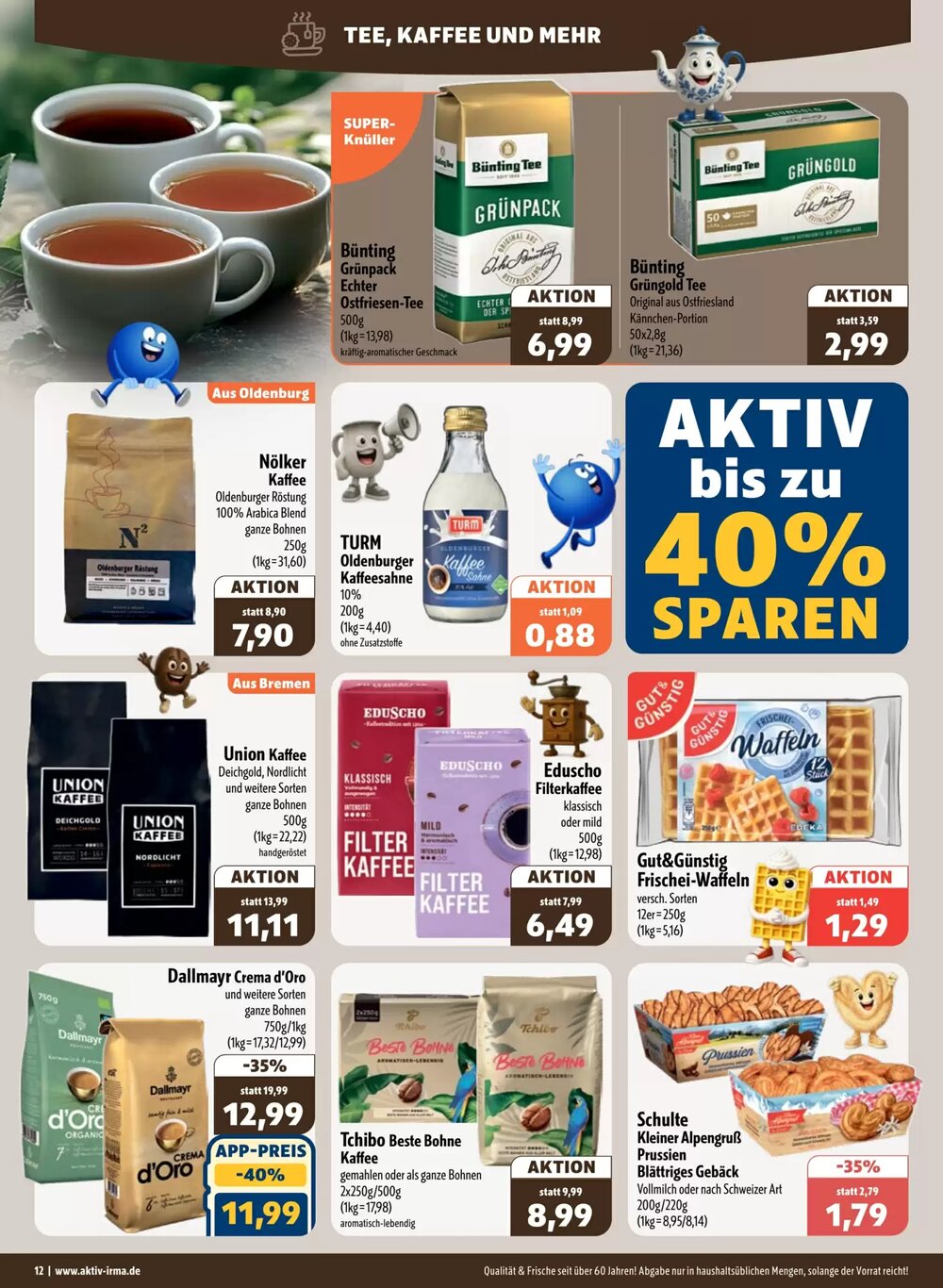 Aktiv Irma Prospekt (ab 12.01.2026) zum Blättern - Seite 12