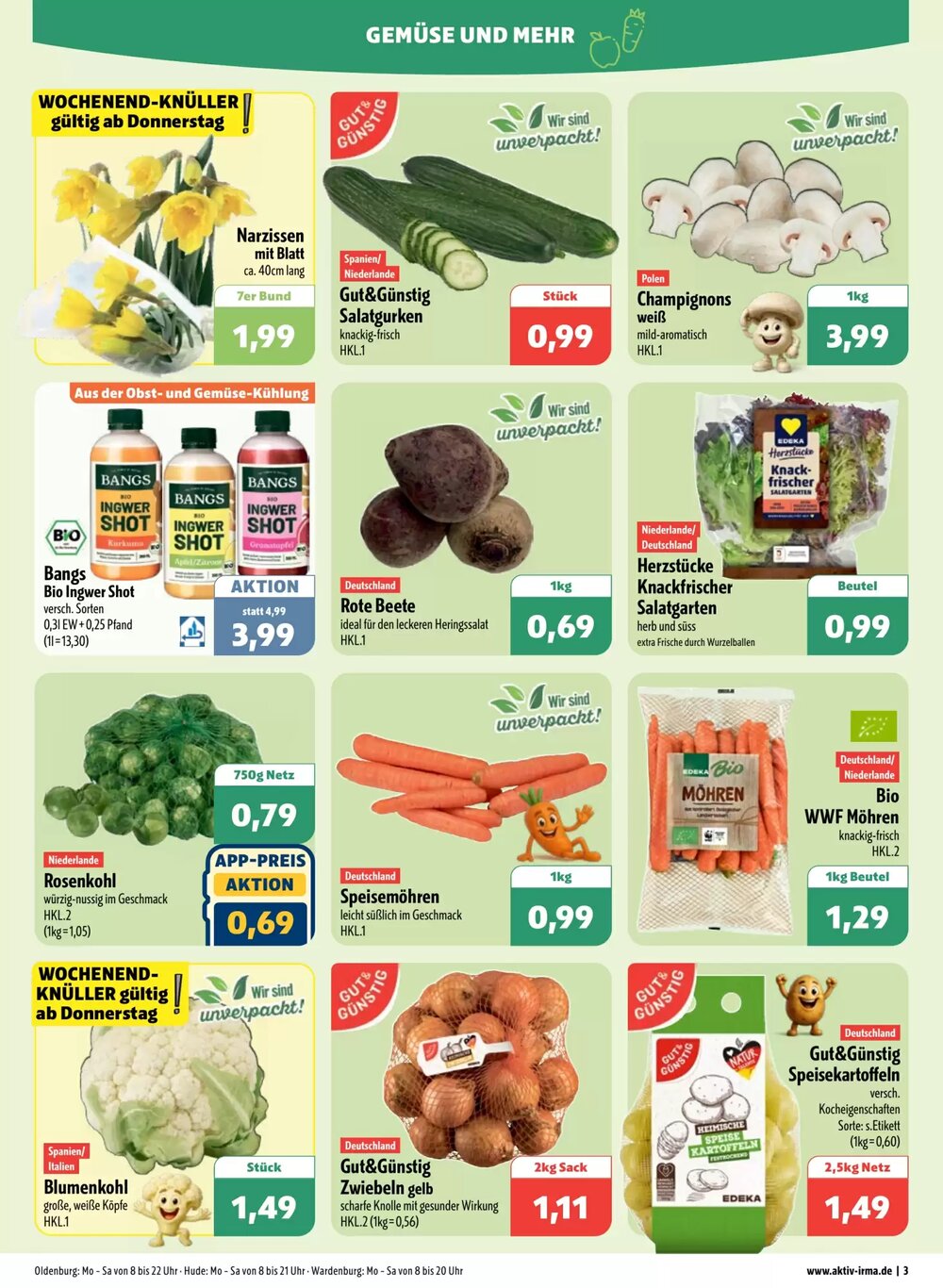 Aktiv Irma Prospekt (ab 12.01.2026) zum Blättern - Seite 3