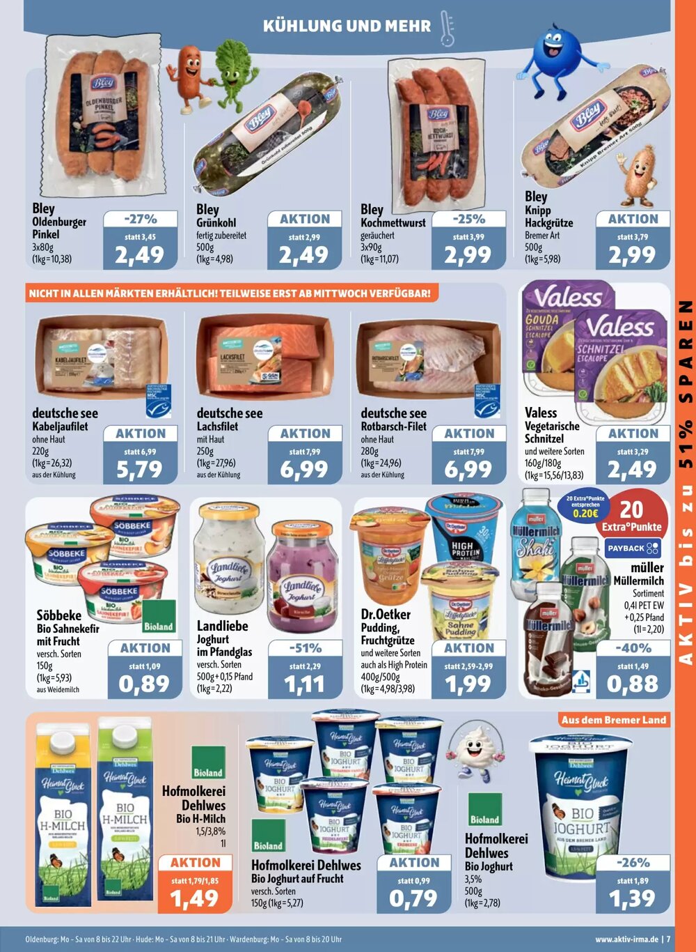 Aktiv Irma Prospekt (ab 12.01.2026) zum Blättern - Seite 7