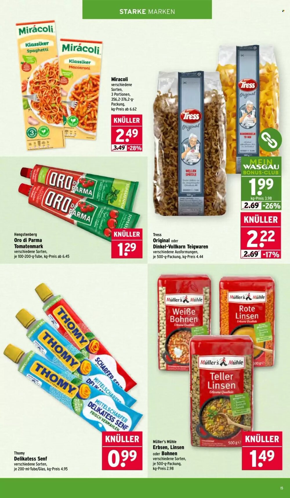 Wasgau Prospekt (ab 12.01.2026) zum Blättern - Seite 15