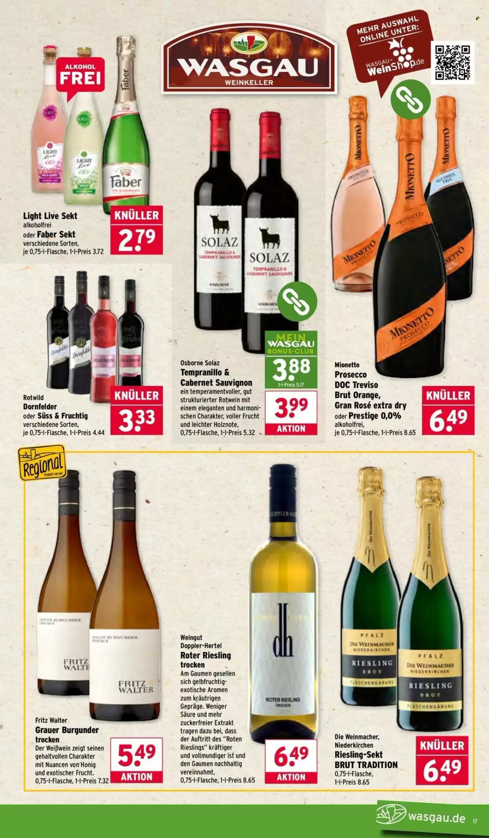 Wasgau Prospekt (ab 12.01.2026) zum Blättern - Seite 17