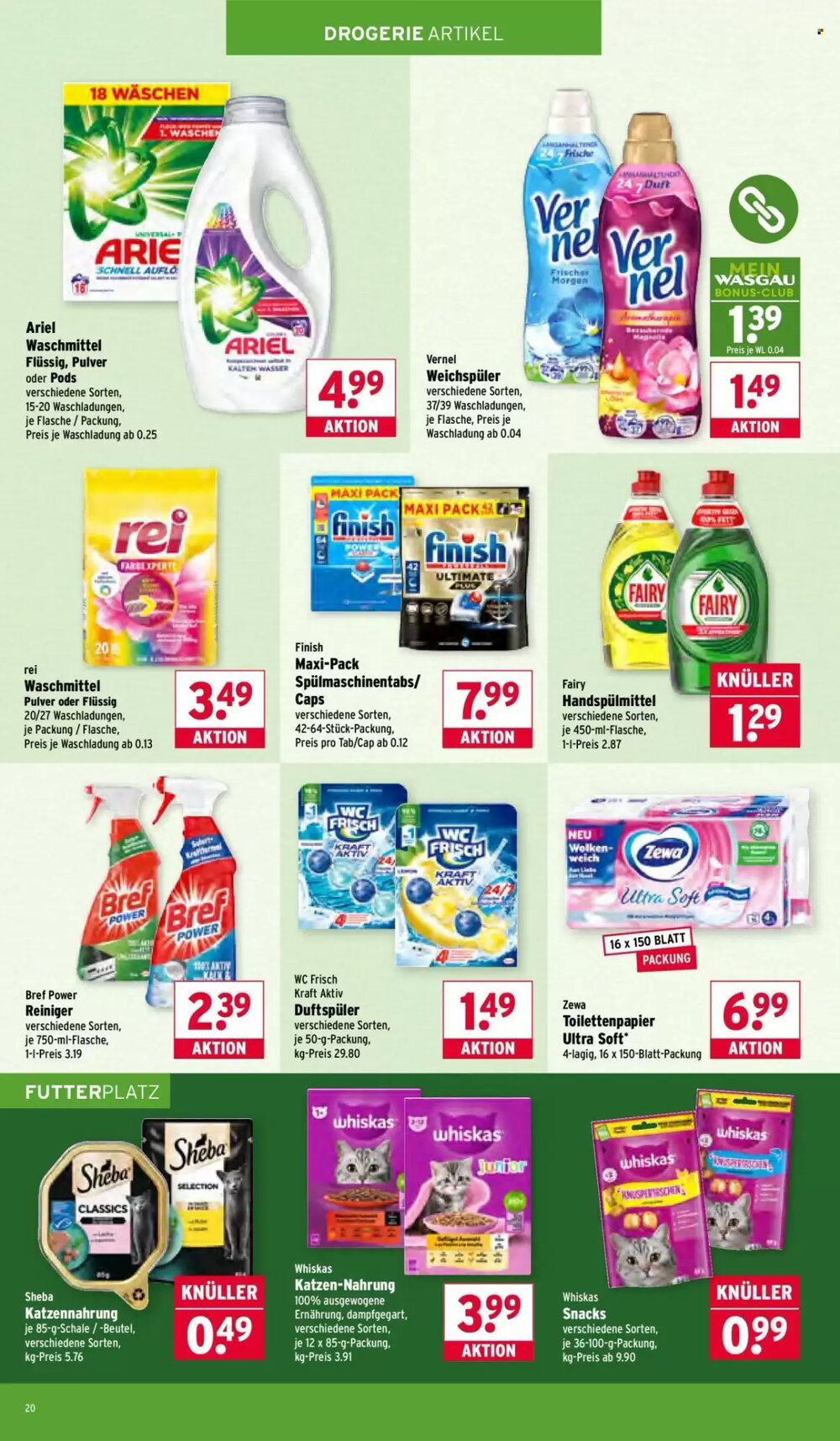 Wasgau Prospekt (ab 12.01.2026) zum Blättern - Seite 20