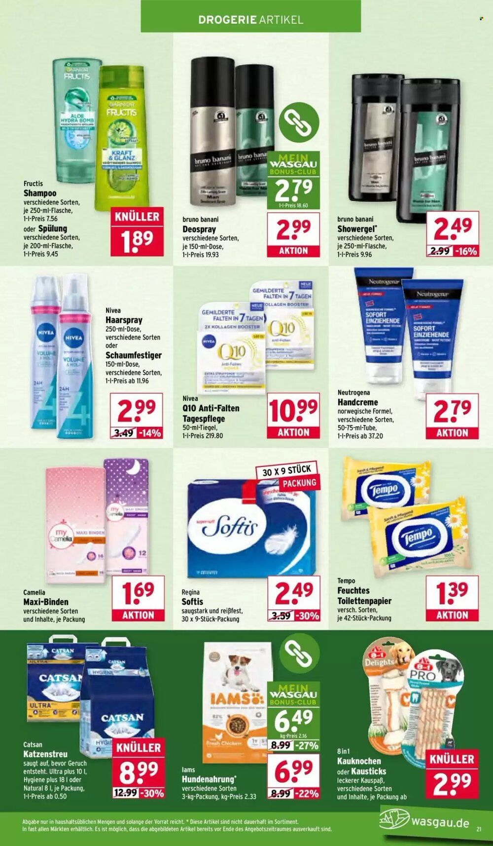 Wasgau Prospekt (ab 12.01.2026) zum Blättern - Seite 21